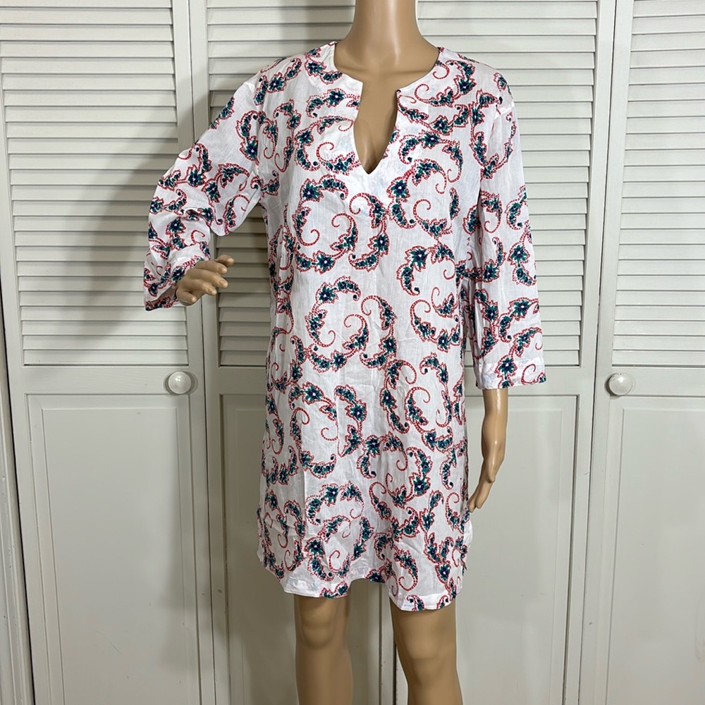 NWT John Robshaw Vines Tunic Lightweight Cotton Medium